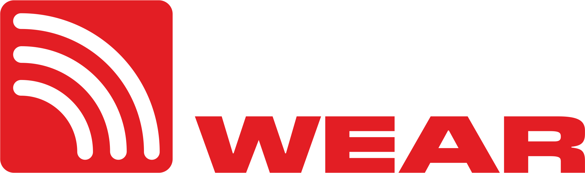 Logo NFC Wear - białe
